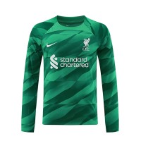 Camisa de time de futebol Liverpool Goleiro Replicas 3º Equipamento 2023-24 Manga Comprida
